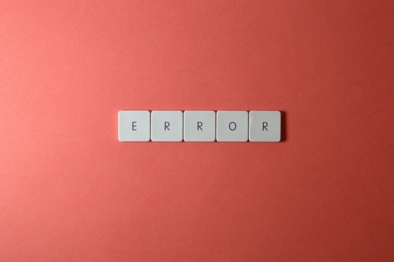 important checks for unexpected errors